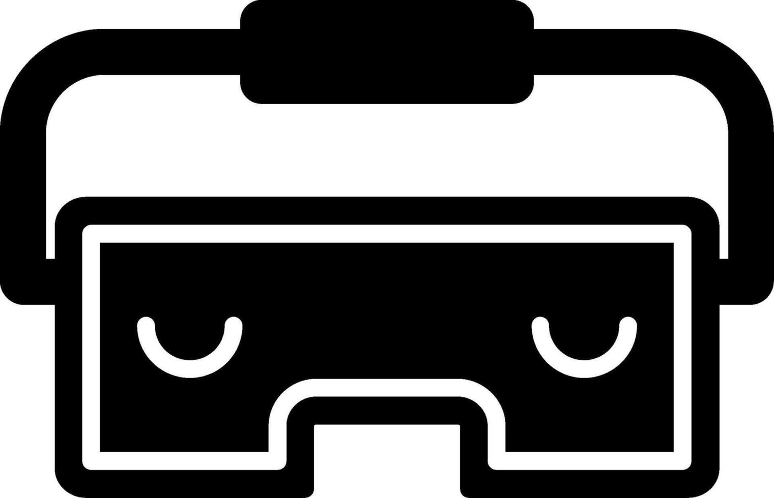 Blackhead Removal Pore Strips Glyph vector