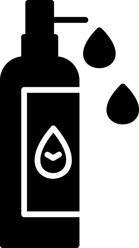 Ultra Moisturizing Body Lotion Glyph vector