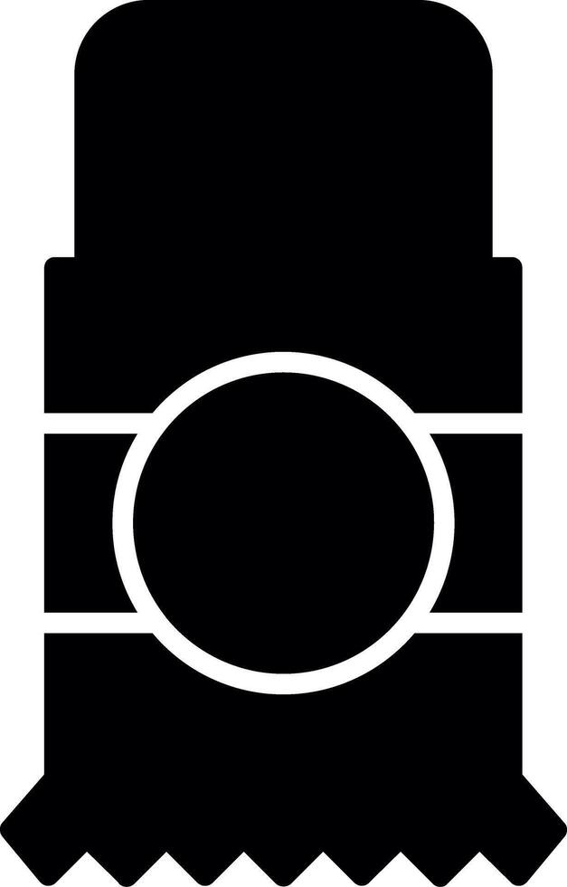 Light Snack Service Bar Glyph vector