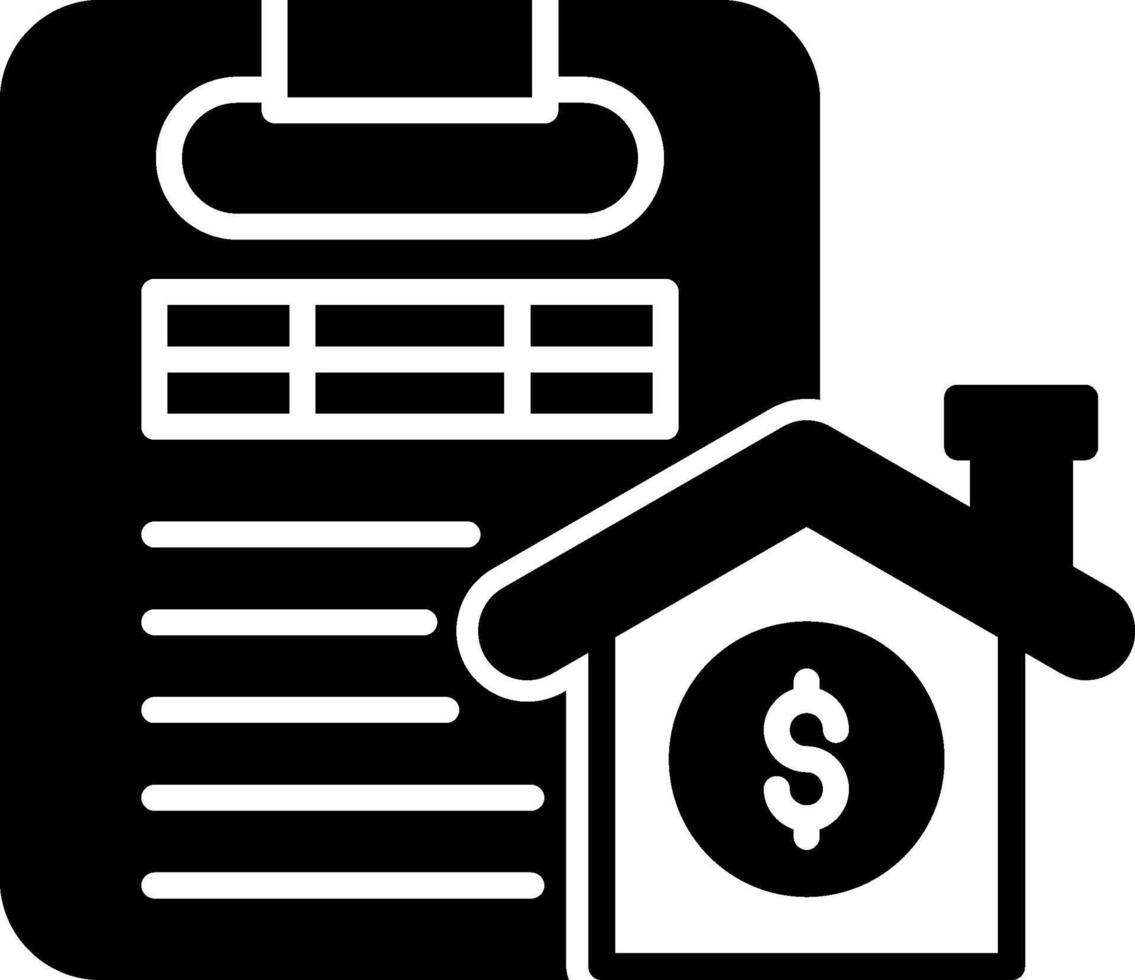 Property Collateral Asset Glyph vector