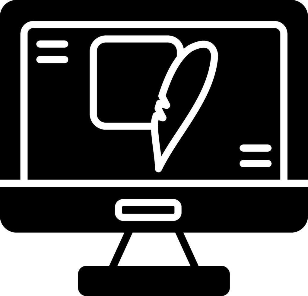 sqlite ligero db archivo glifo vector