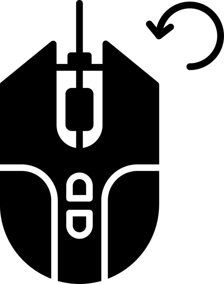 Undo Last Action Glyph vector