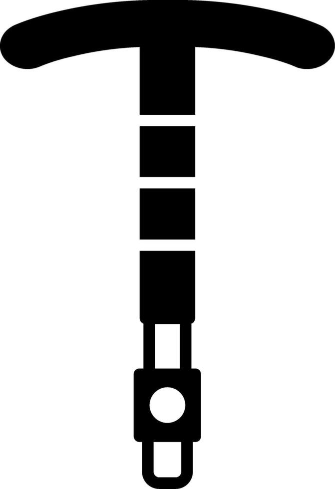 Deep Socket Spark Wrench Glyph vector