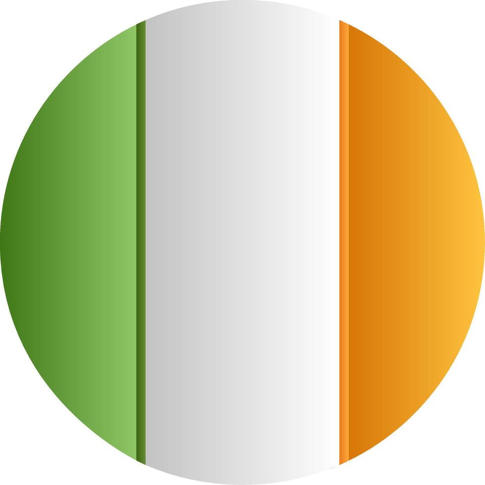 Flag of Ireland Gradient vector