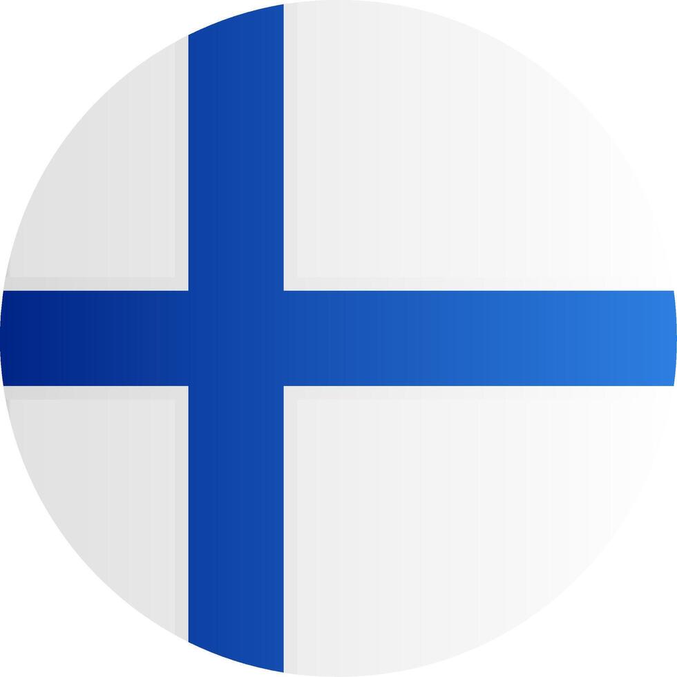 Flag of Finland Gradient vector