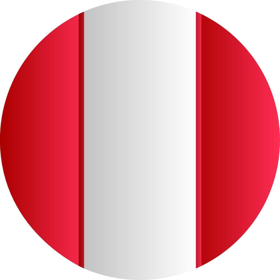 Flag of Peru Gradient vector