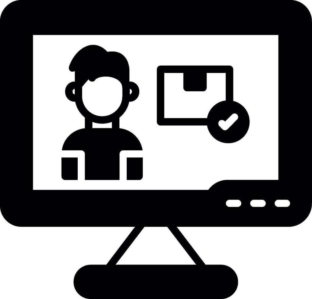 Final Freelance File Delivery Glyph vector