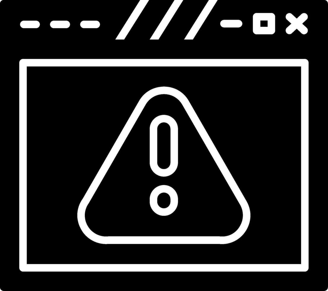 Multi Browser Web Interface Glyph vector