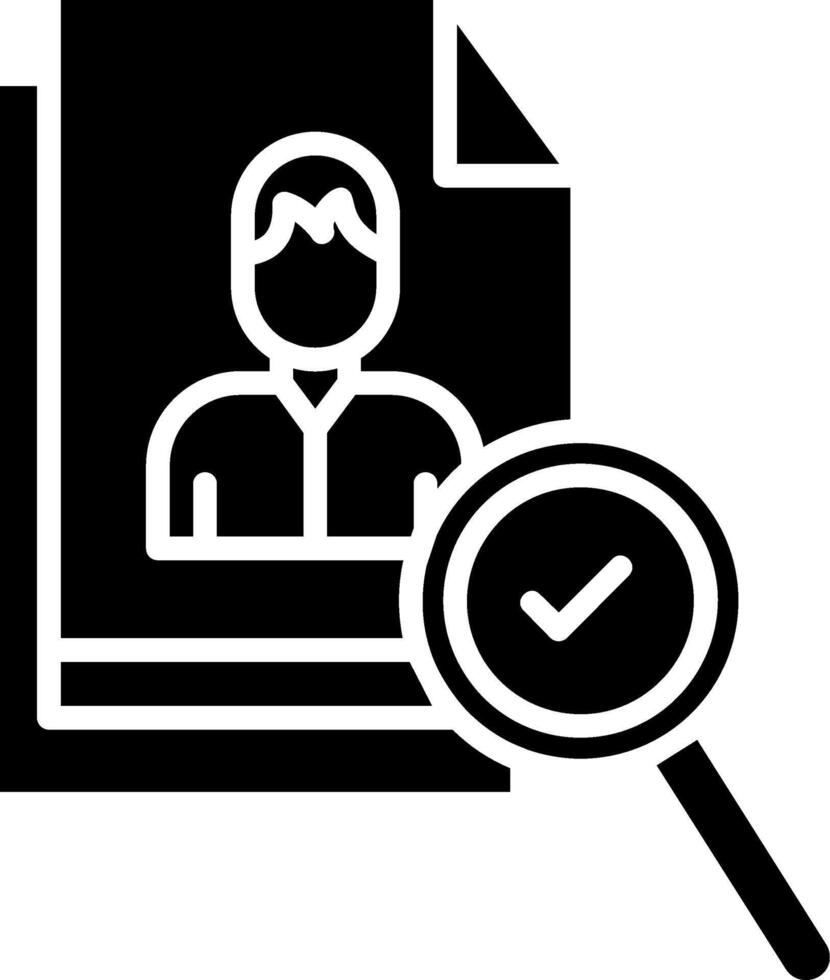 Custom Virtual Zoom Background Glyph vector