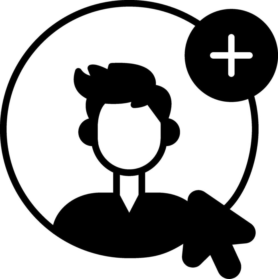 Sign Up Form Glyph vector