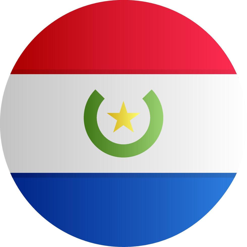 Flag of Paraguay Gradient vector