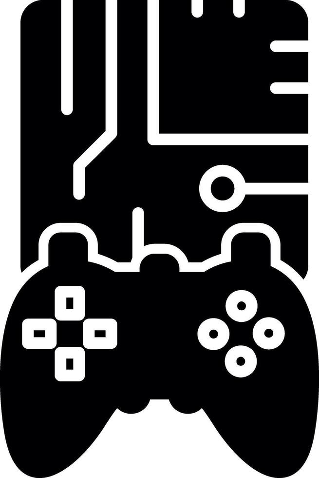 Custom Game Modification Mod Glyph vector
