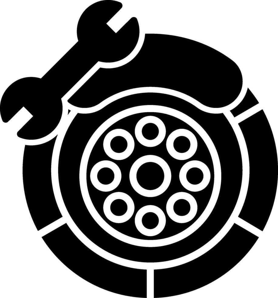 Brake Function Check Glyph vector