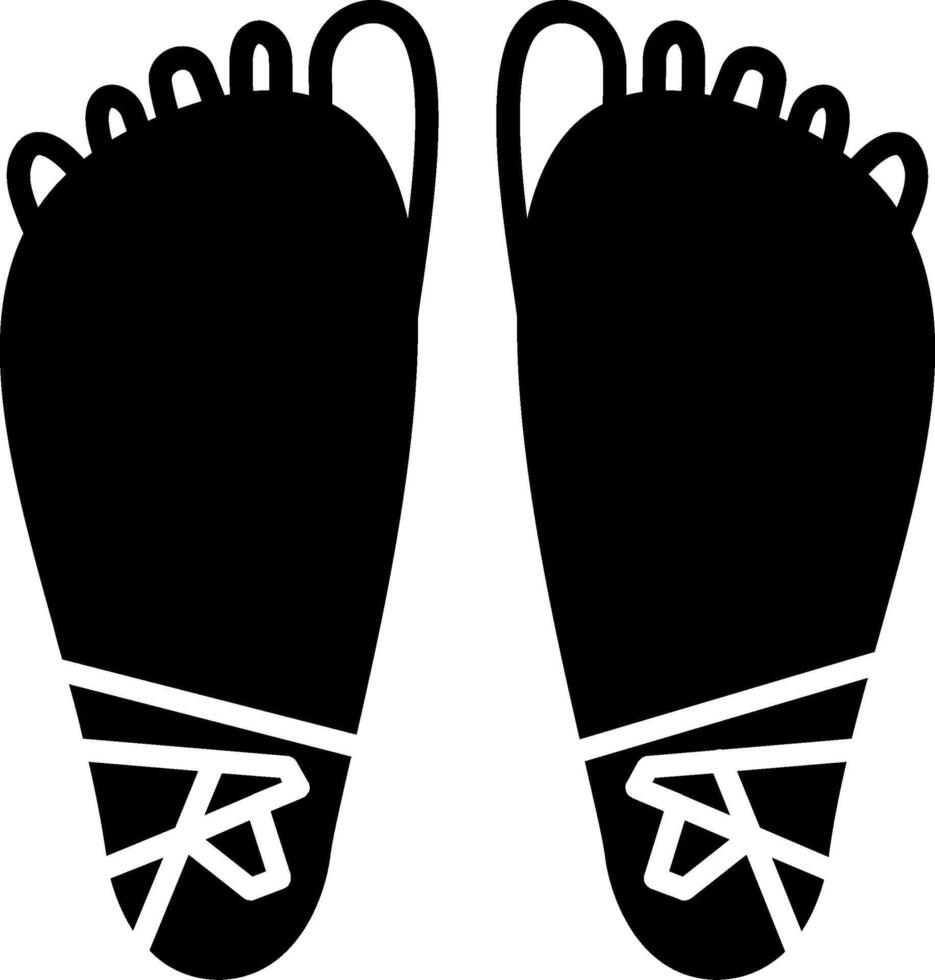 Dual Surface Callus Remover Tool Glyph vector