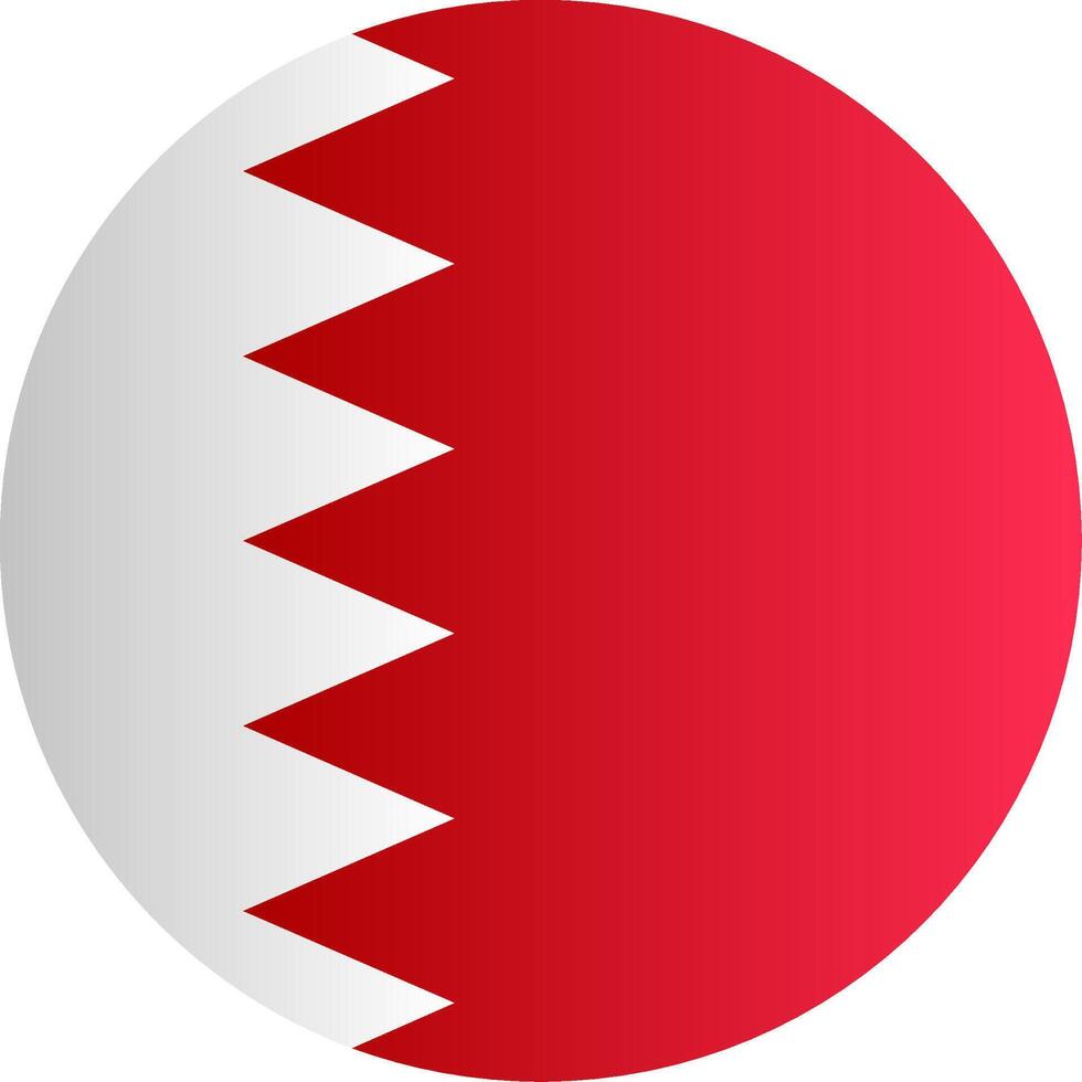 Flag of Bahrain Gradient vector