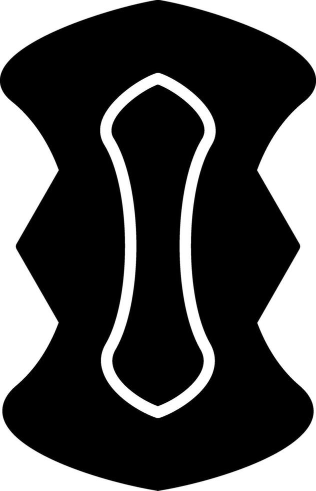 Ultra Thin Sanitary Pads Glyph vector