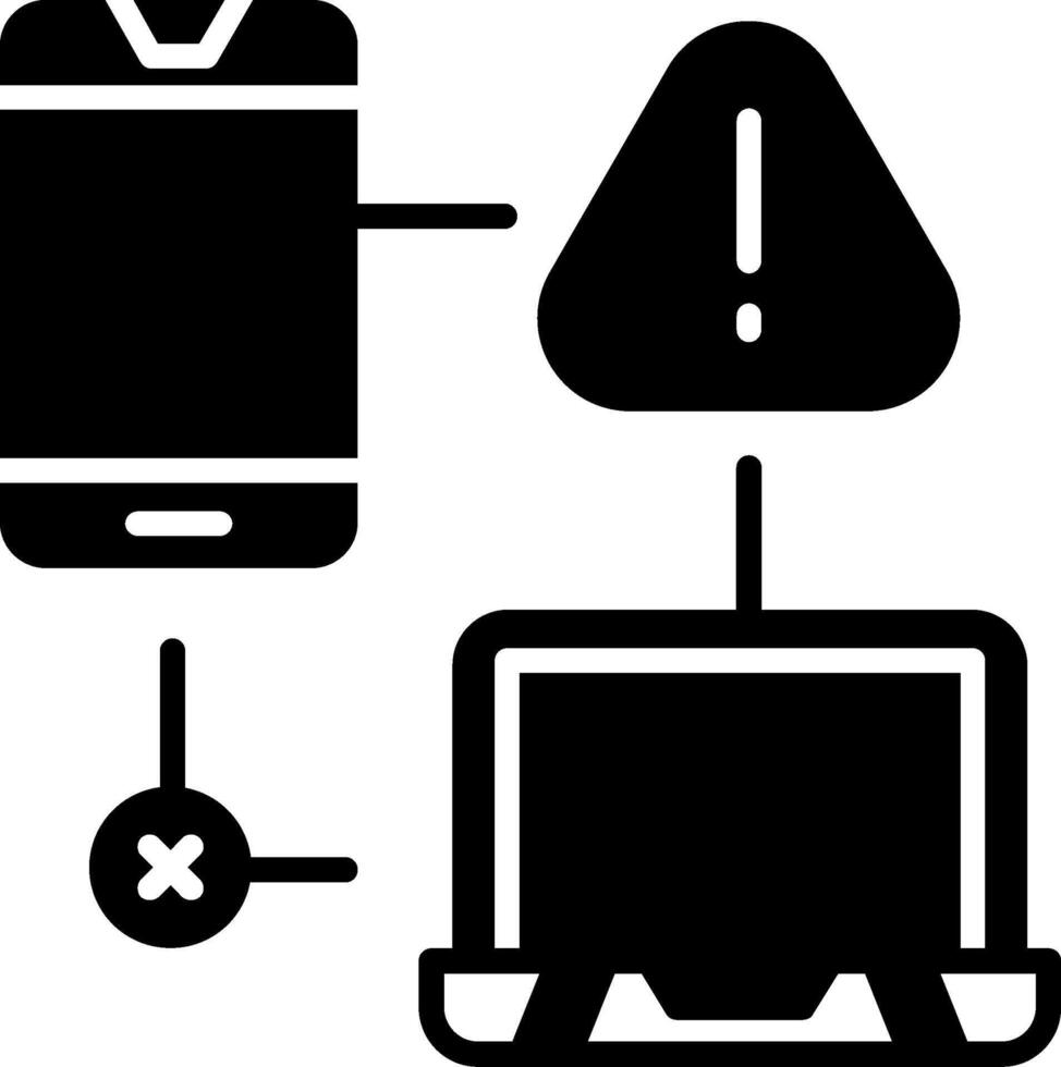 Connection Aborted Glyph vector