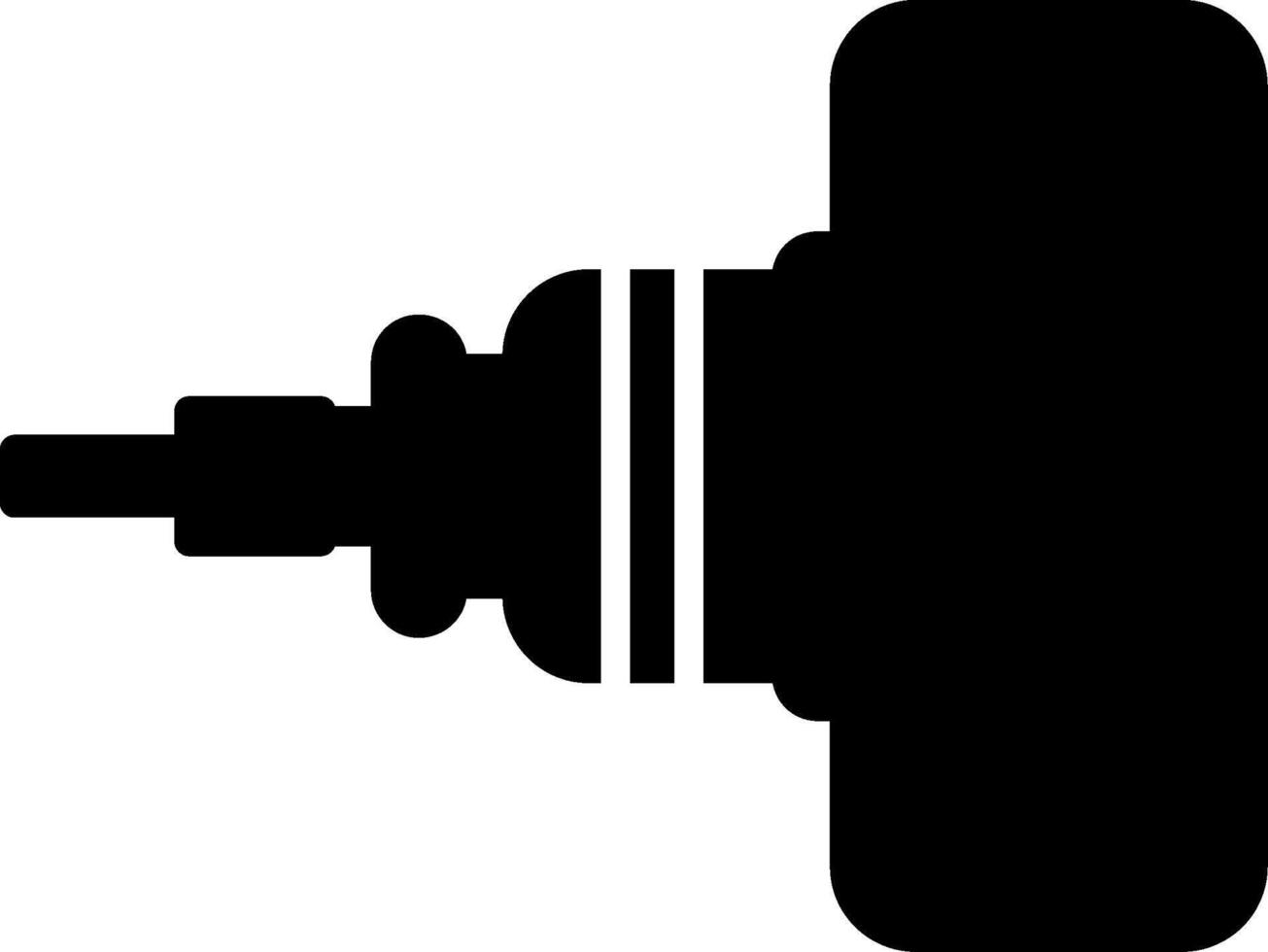 Flexible CV Joint Glyph vector