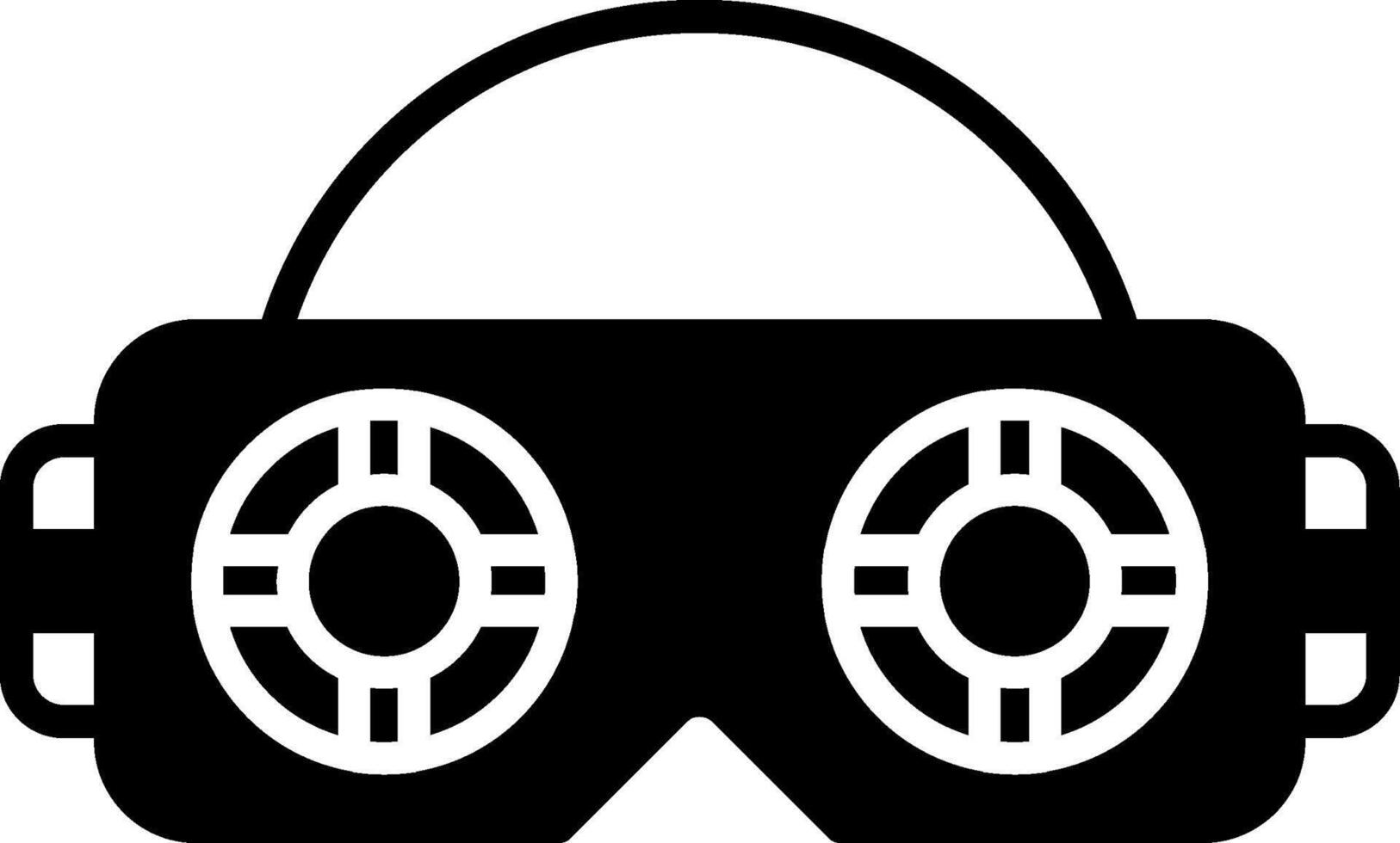 Augmented Reality Interface Glyph vector