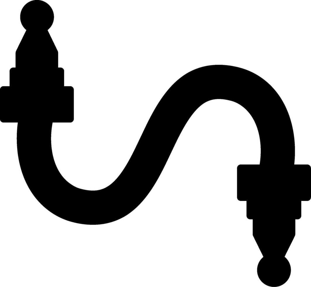 Interior Heater Core Glyph vector