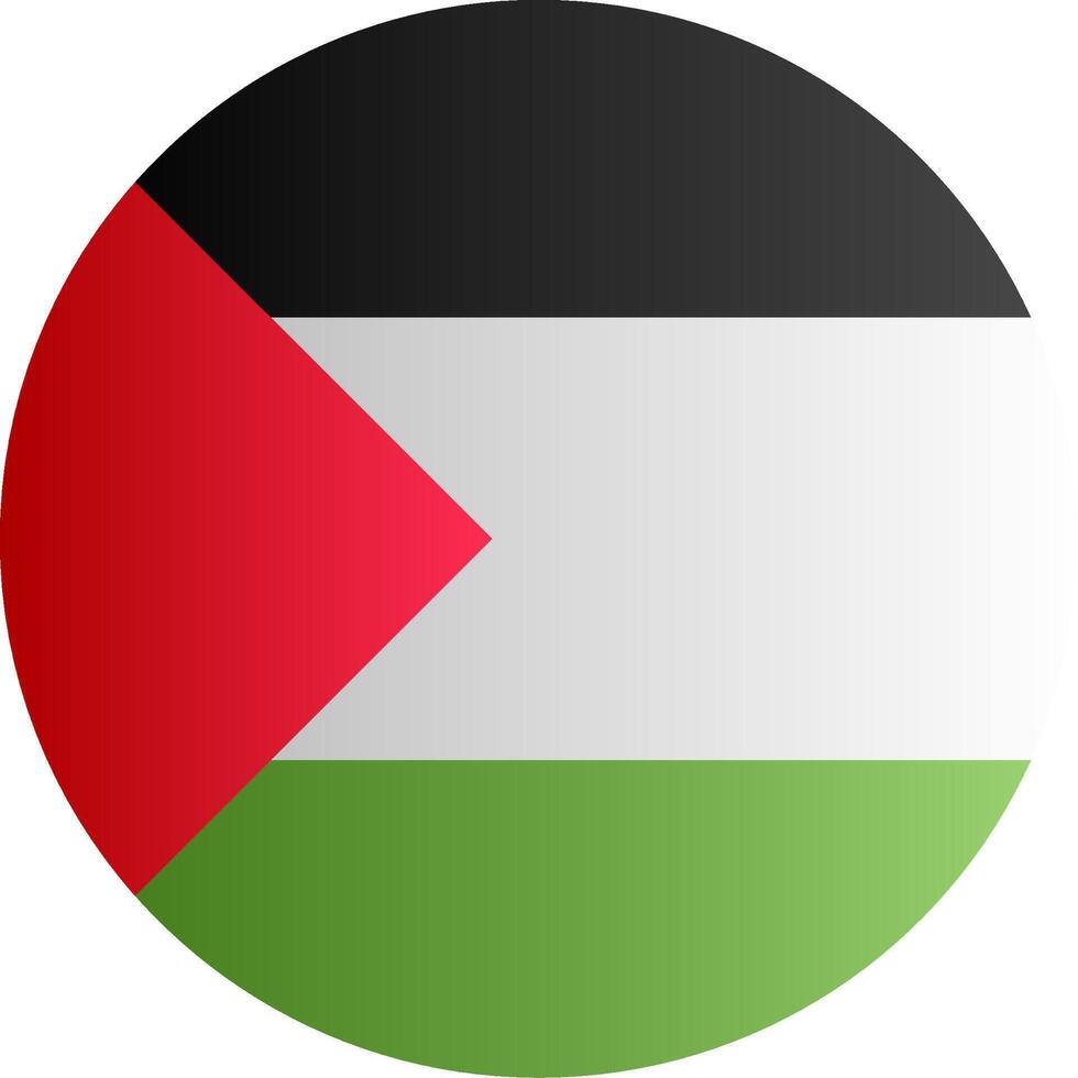 Flag of Palestine Gradient vector