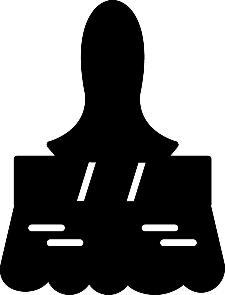 Ready Mix Spackling Paste Glyph vector