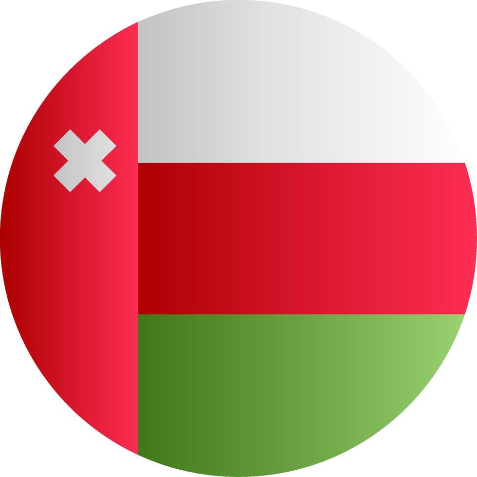 Flag of Oman Gradient vector