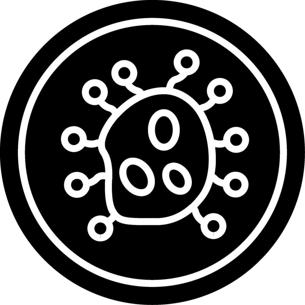 Mycobacterium kansasii Lung Disease Agent Glyph vector