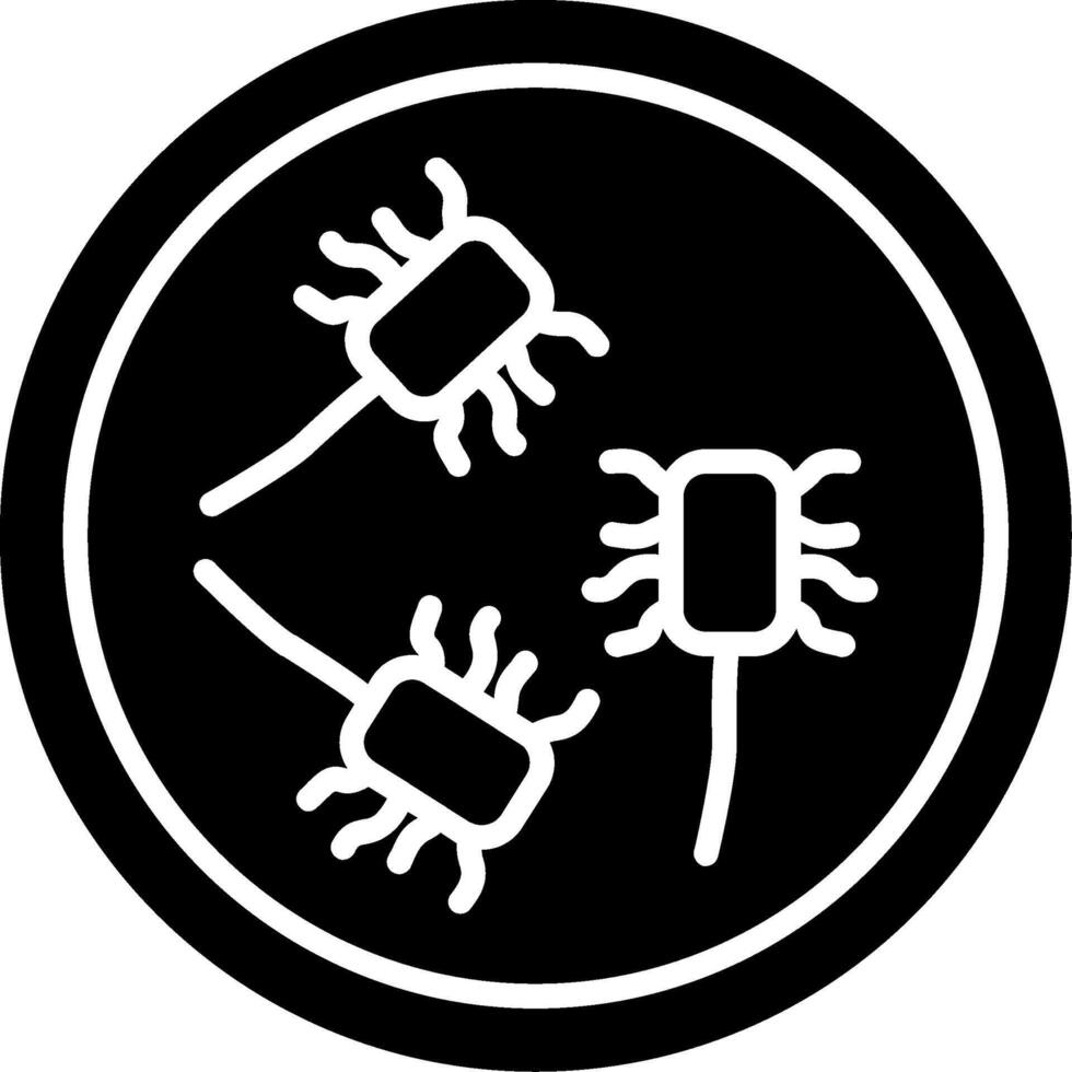 Sphingomonas paucimobilis Waterborne Opportunistic Pathogen Glyph vector