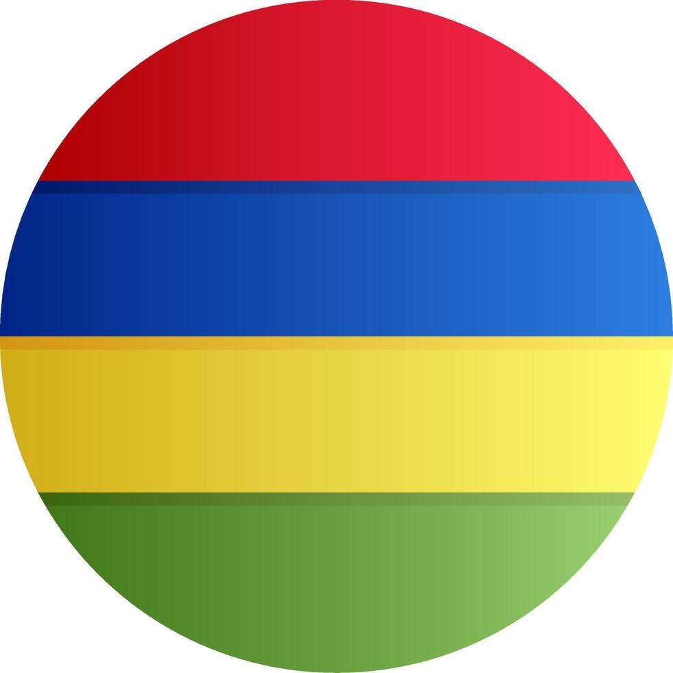 Flag of Mauritius Gradient vector