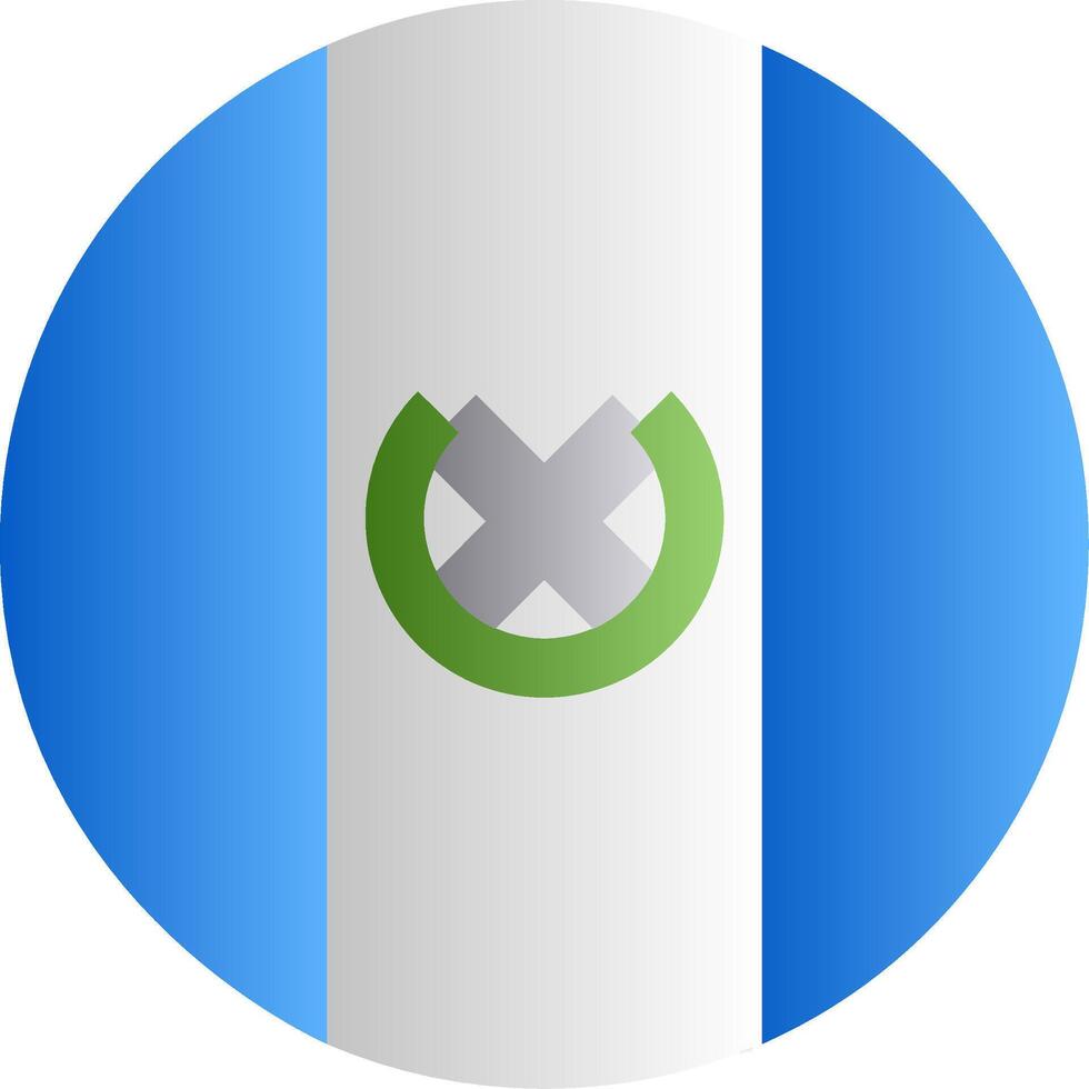 Flag of Guatemala Gradient vector
