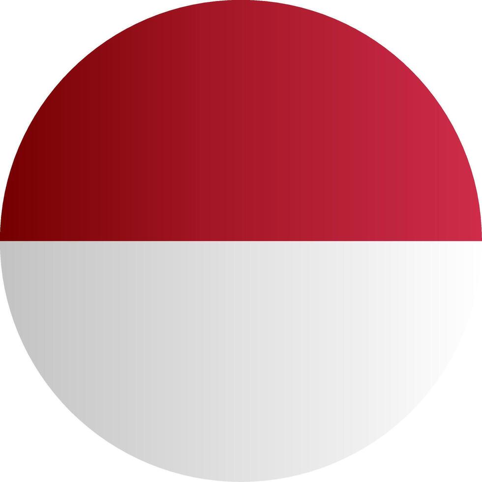 Flag of Indonesia Gradient vector