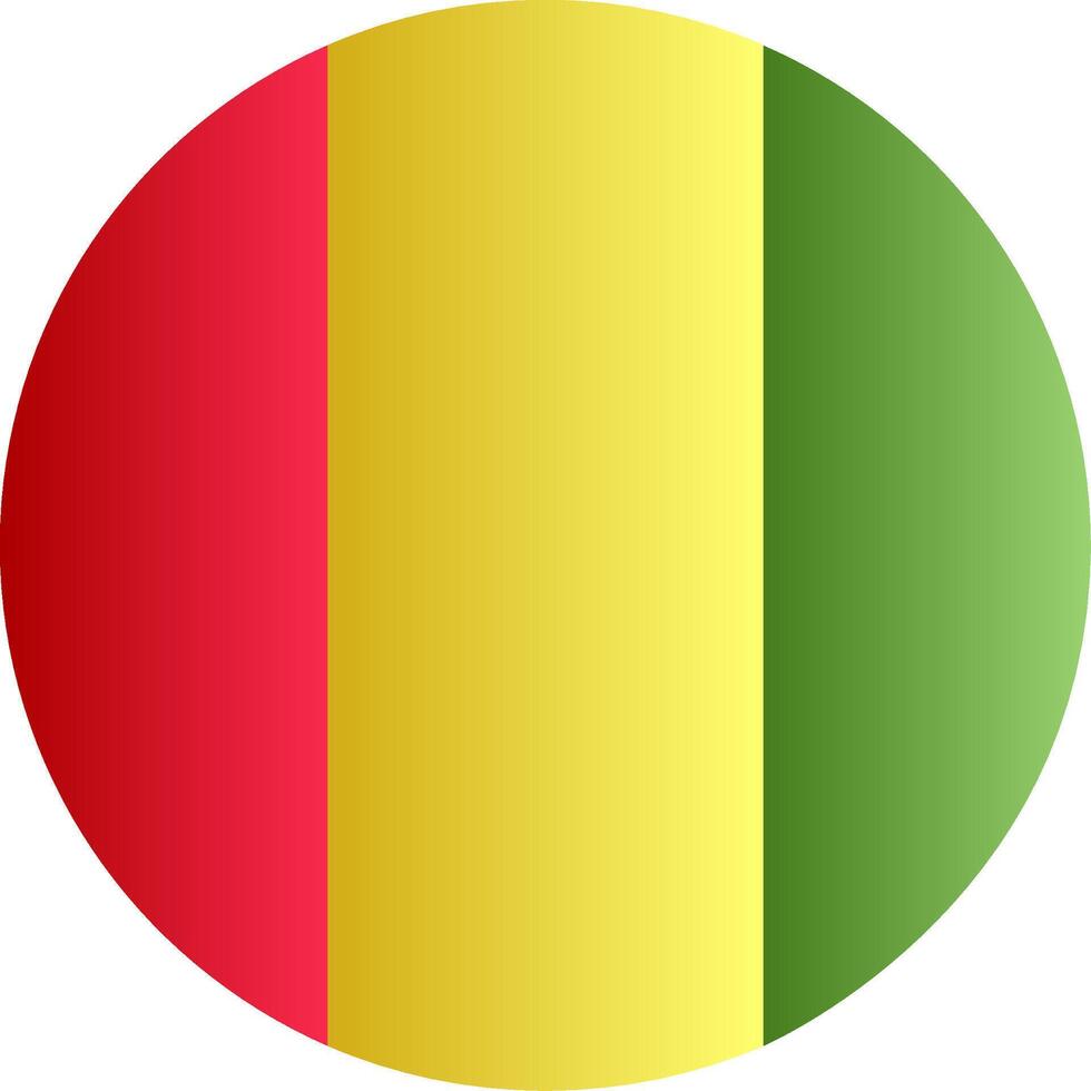 Flag of Guinea Gradient vector