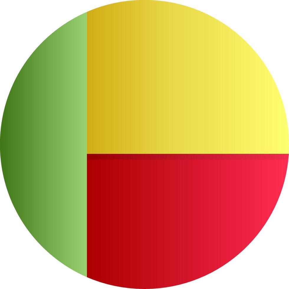 Flag of Benin Gradient vector