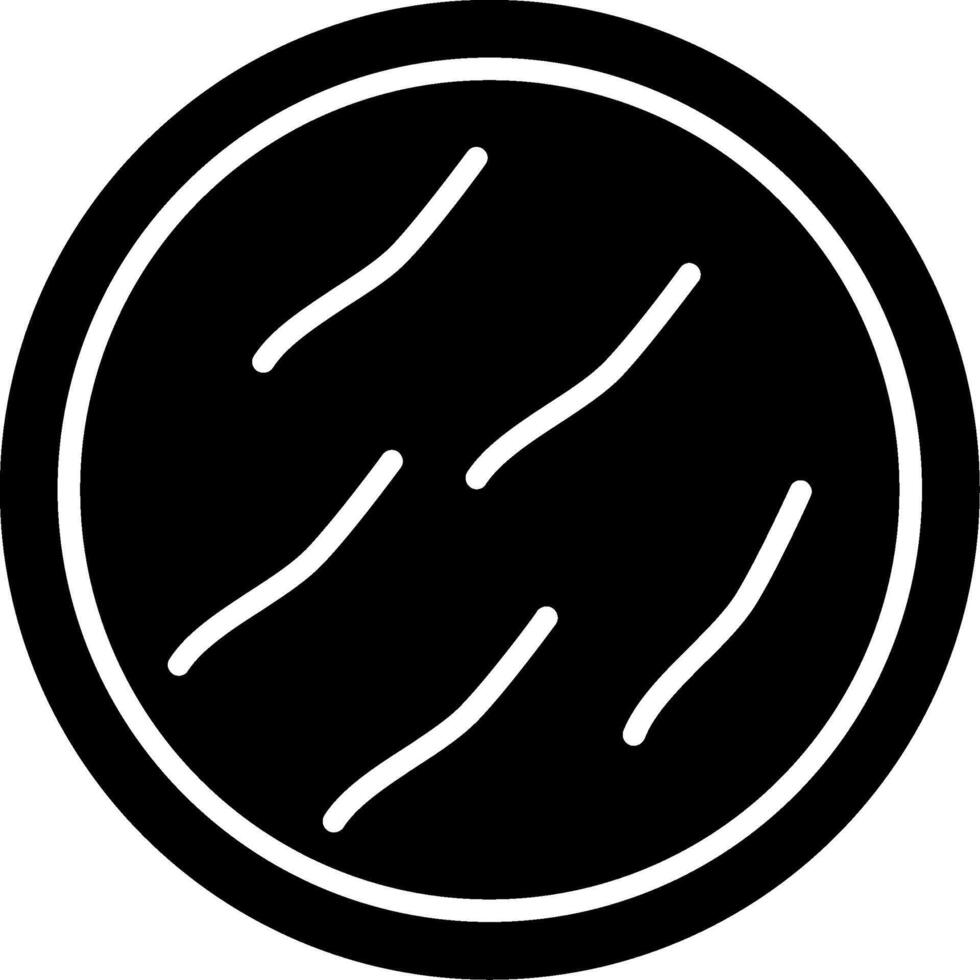 Leptotrichia buccalis Oral Anaerobic Bacterium Glyph vector