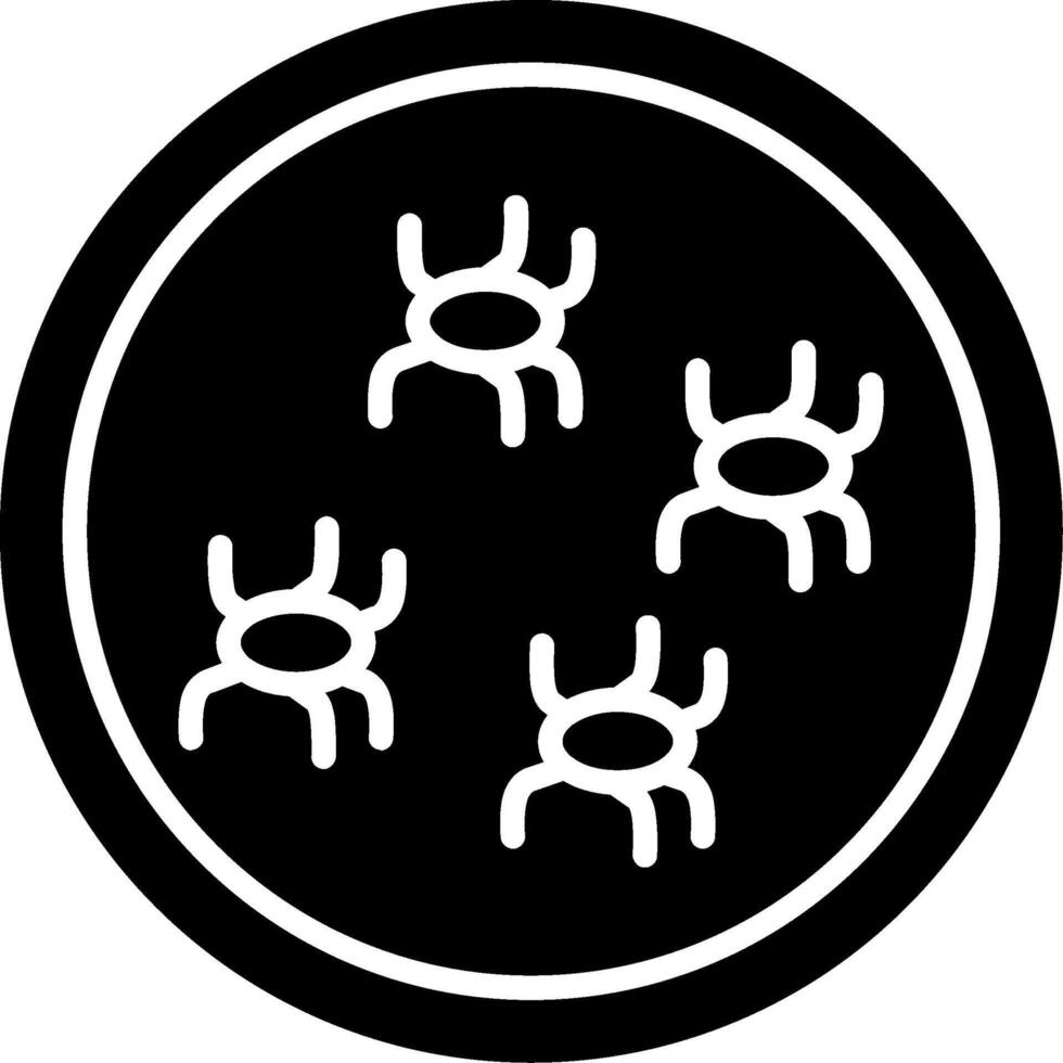 Kingella kingae Pediatric Pathogen Glyph vector