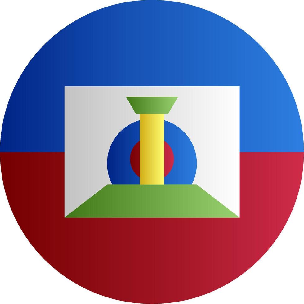 Flag of Haiti Gradient vector