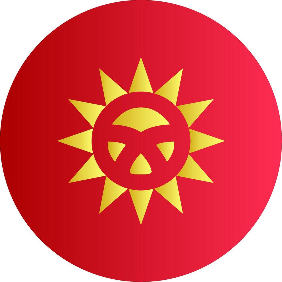Flag of Kyrgyzstan Gradient vector