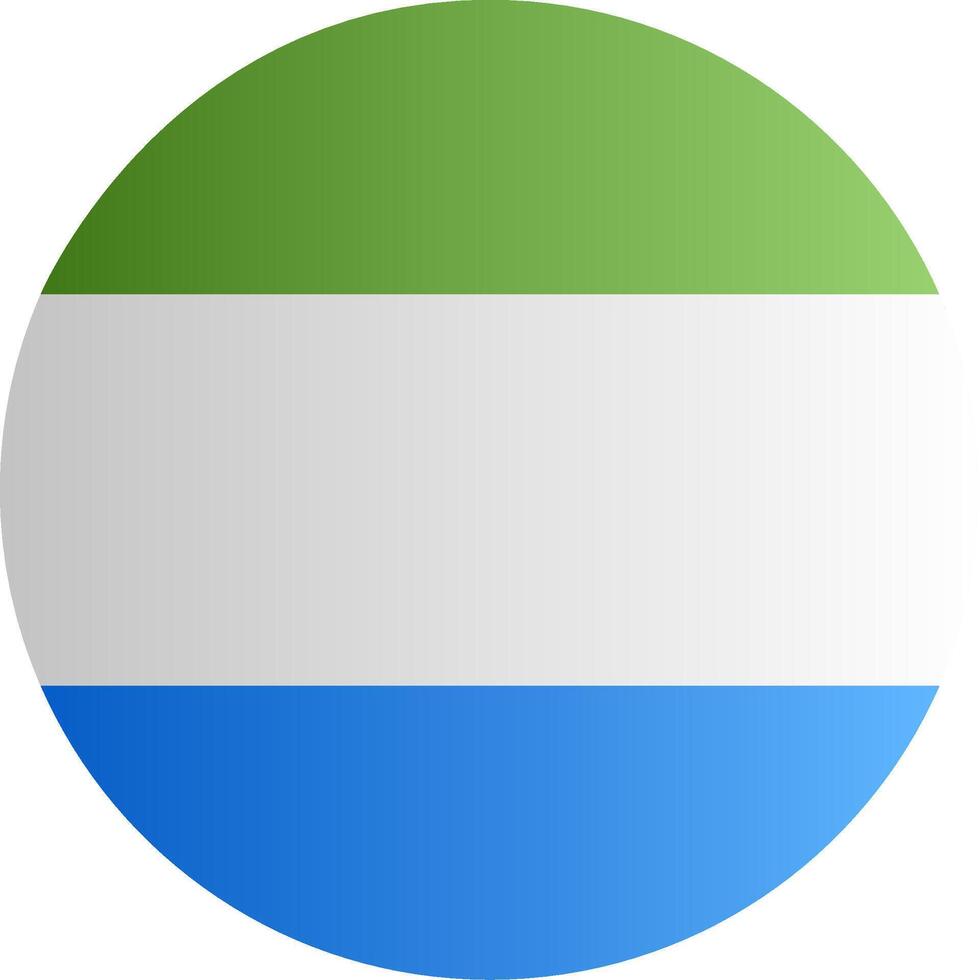 Flag of Sierra Leone Gradient vector