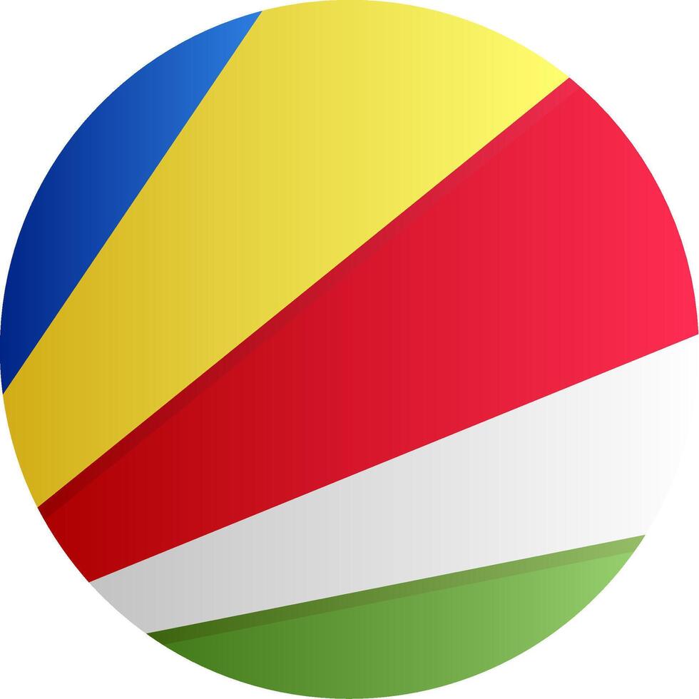 Flag of Seychelles Gradient vector