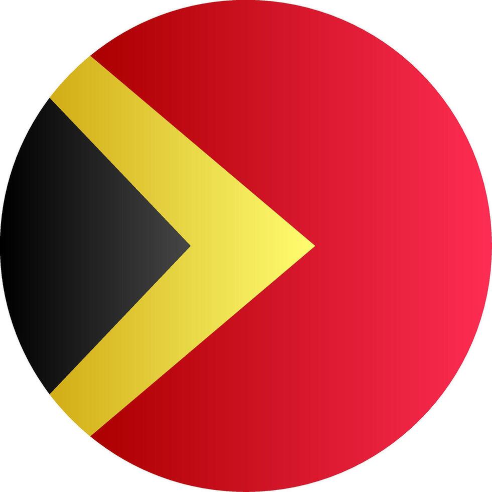 Flag of East Timor Glyph vector