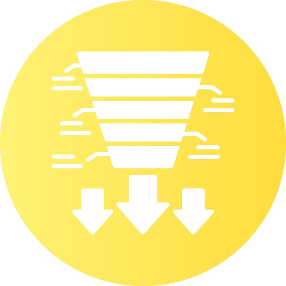 E-commerce tracking Circle Gradient Style Icon vector