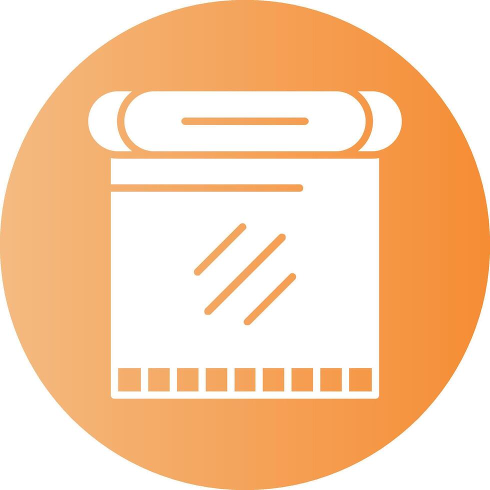 Slicer Gradient Circle Icon vector