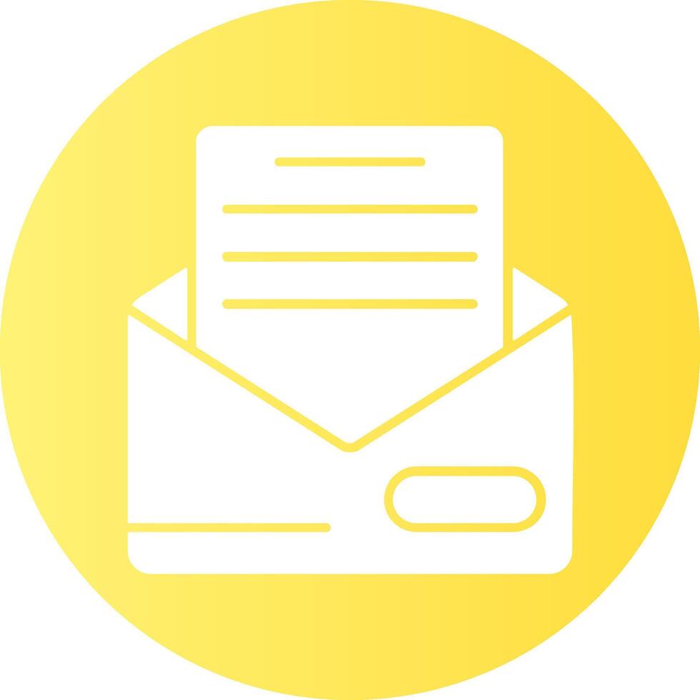 Mail Circle Icon Design vector