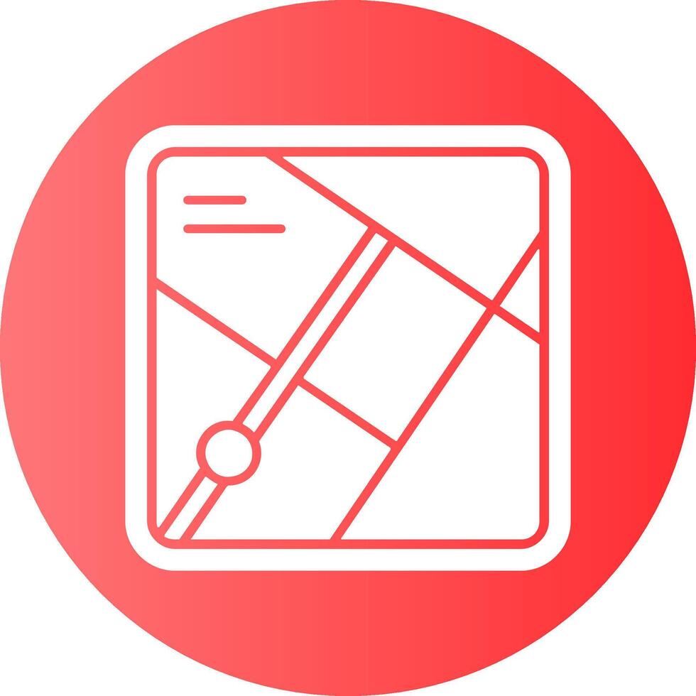 Map Circle Icon Design vector