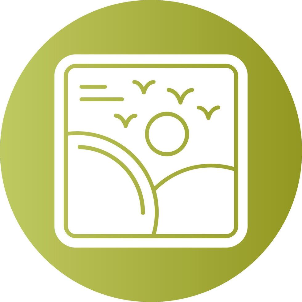 Photos Circle Icon Design vector