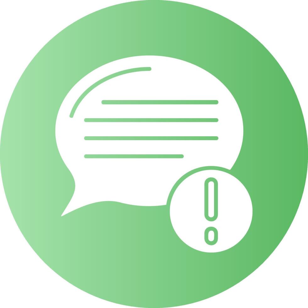 Warning Circle Icon Design vector