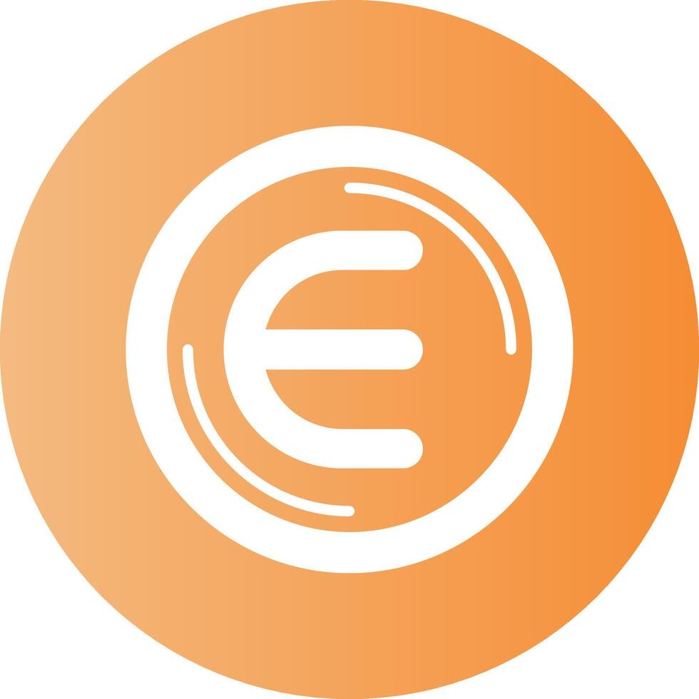 Enjin Coin Gradient Circle Icon vector
