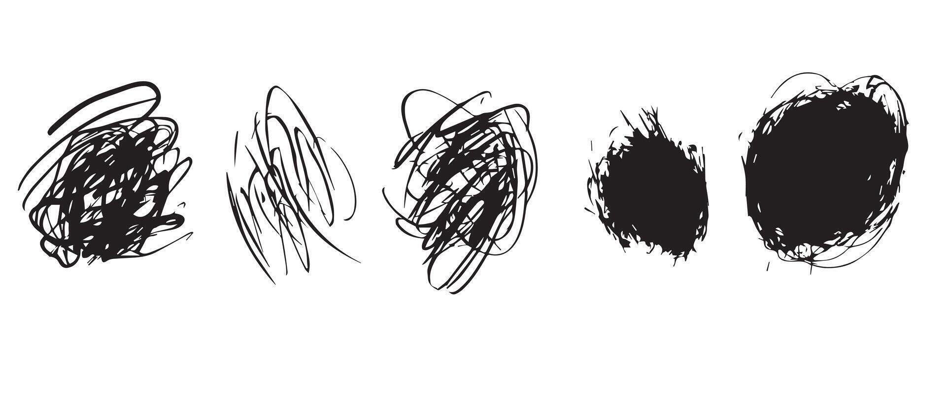 High-Resolution Black Ink Splatter Backgrounds for Designers vector