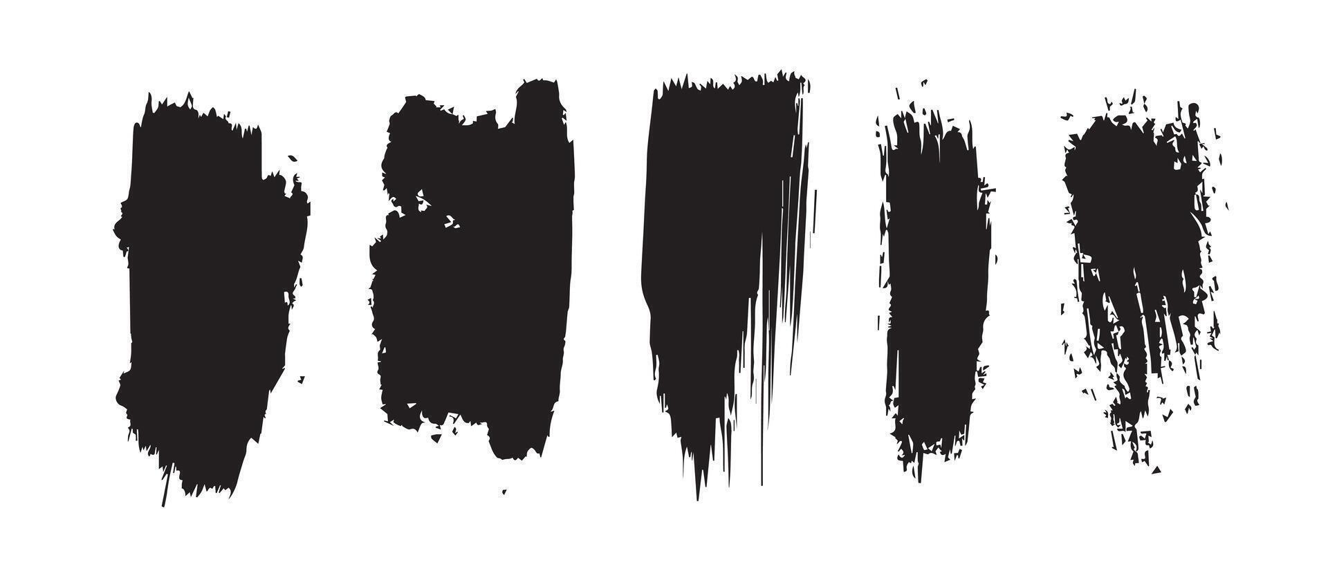 Dripped Ink Splatter Backgrounds for Web and Print vector